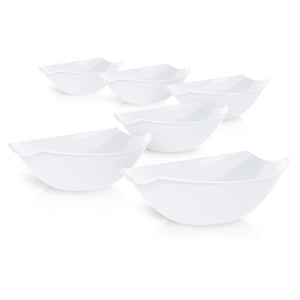 48 Oz. White Stadium Bowls | 4 Count
