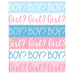 Pink or Blue? Gender Reveal Party Invitations, 8-ct - Case of 120