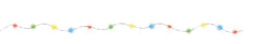 Multi-Color LED Fairy String Lights, 5.5-inch, 18 Lights - Pack of 9