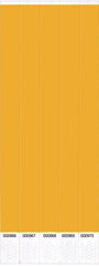 Orange Solid Wristbands, 10-inch, 500-ct - Case of 10