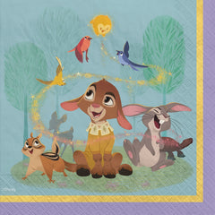 Disney Wish Valentino Beverage Napkins, 5 x 5-in, 16-ct - Pack of 6