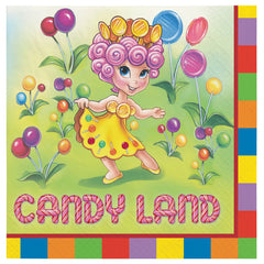 Candy Land Luncheon Napkins, 16-ct - Case of 72