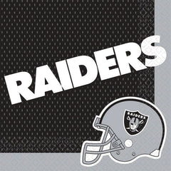 NFL Las Vegas Raiders Luncheon Napkins, 16-ct - Pack of 2