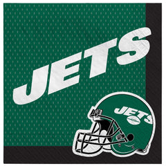 New York Jets NFL Lunch Napkins, 16-ct - Pack of 6