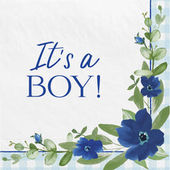 It's a Boy! Baby Shower Luncheon Napkins, 16-ct - Pack of 12