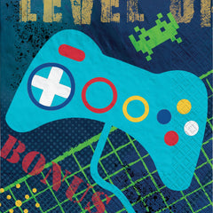 Gamer Party Luncheon Napkins - 16ct - Case of 12