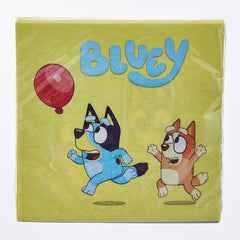 Bluey Birthday Party Lunch Napkins, 16-ct - Case of 72