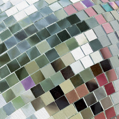 Disco Square Paper Lunch Napkins, Silver, 6.5-inch, 16-ct - Case of 72
