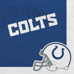 Indianapolis Colts NFL Lunch Napkins, 16-ct - Pack of 6