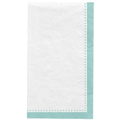 Premium Robin's Egg Blue Buffet Guest Towels, 20-pk - Case of 24
