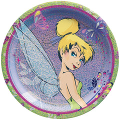 Tinkerbell 9-inch Prismatic Party Paper Plates, 8-ct - Pack of 2