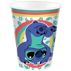 Stitch Paper Disposable Cups, Multi-Color, 9-oz, 8-ct - Pack of 3