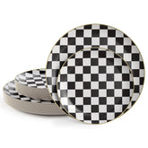 Earthtrends Checkerboard Paper Combo Set | 200 10 In. + 200 8 In.