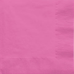 Go Brightly Pink Luncheon Napkins - 32 Count - Pack of 6