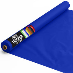 40 In. x 300 Ft. Premium Dark Blue Plastic Table Roll | 4 Pack