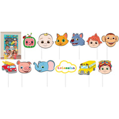 CoComelon Scene Setter, Photo Props, Multi-Colored, 14.75 inch, 16-pk - Case of 24