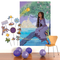 Disney Wish Scene Setter with Photo Booth Props - Pack of 6