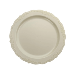 240 Piece Cream Victorian Combo Set | Serves 40 Guests