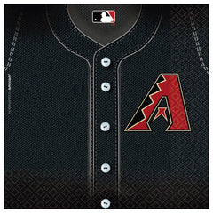 Arizona Diamondbacks MLB Luncheon Napkins, 36-ct - Case of 48