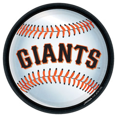 San Francisco Giants 9-inch Round Paper Plates, 18-ct - Pack of 12