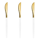 Trendables Knives Ivory/Gold | 40 Count