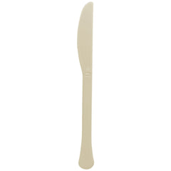 Vanilla Heavyweight Plastic Knives - Solid Color Tableware, 20-pk - Pack of 12
