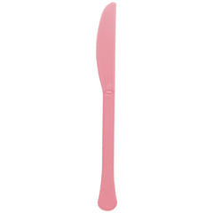 Heavyweight New Pink Plastic Knives, 50-ct - Pack of 6
