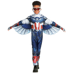 Marvel Falcon & Winter Soldier Captain America Costume for Boys - Case of 10