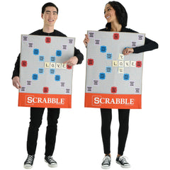 Scrabble Gameboard, Grey, One Size, Wearable Costume - Pack of 2