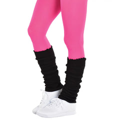 1980s Leg Warmers, Black, One Size, 2-pk, Wearable Costume Accessories - Case of 48