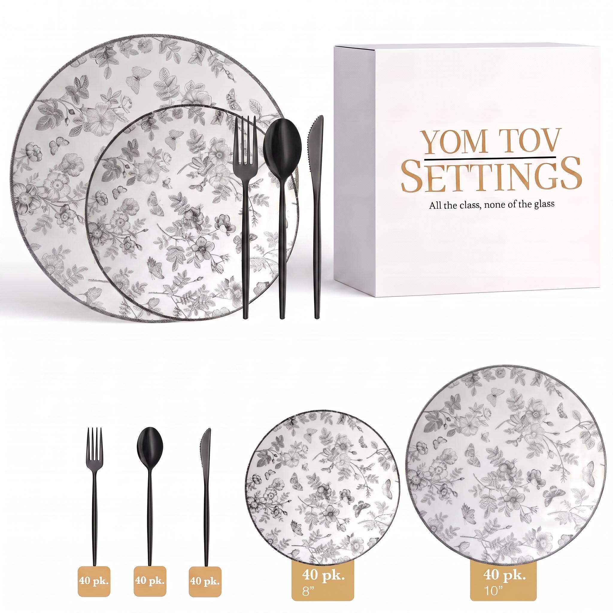 Classic Botanical Deluxe Set | Serves 40