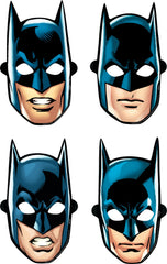 DC Justice League Batman Paper Masks, One Size, 8-pk - Pack of 2