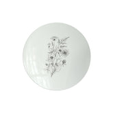8 In. Dandelion Bloom Design Plastic Plates | 40 Count