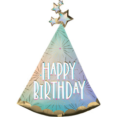 Pastel Dream Birthday Foil Super Shape Balloon - Pack of 5