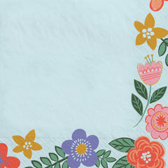 Floral Spring Beverage Napkins - 2-Ply, 16-ct - Pack of 3