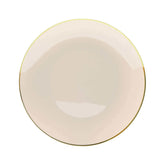 10" Classic Ivory Design Plastic Plates (120 Count) - Yom Tov Settings