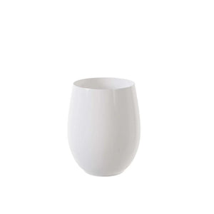 12 Oz. Stemless Wine Tumblers 6 Count | White