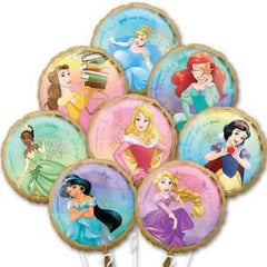 Princess Once Upon a Time 5-pcs Foil Balloon Bouquet - Pack of 3