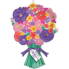 Sweet Florals Metallic Balloon Bouquet for Mother's Day, 8-pcs - Case of 9