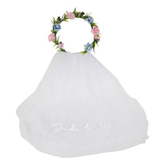Ginger Ray Bride-to-Be Headband with Veil - Pack of 5