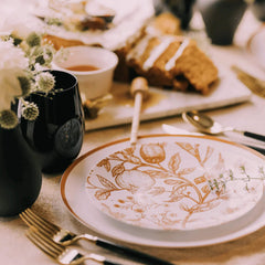 12 Oz. Stemless Wine Tumblers 6 Count | Black