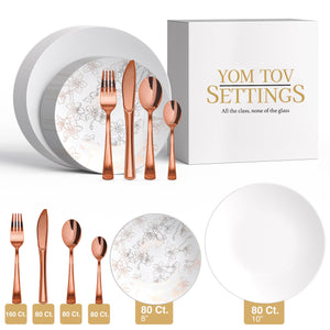 560 Piece Blossom Combo Set | Serves 80 Guests