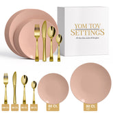 560 Piece Blush Combo Set | Serves 80 Guests