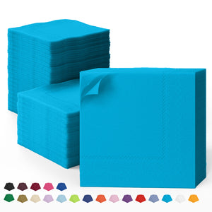 Turquoise Dinner Napkins | 100 Count