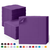 Purple Dinner Napkins | 100 Count