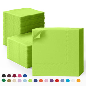 Lime Green Dinner Napkins | 3600 Count