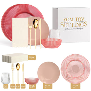 Service for 80 | The Citrus & Blush Combo w/ Bowls