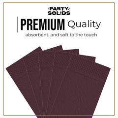 Brown Guest Towel Napkins | 80 Count