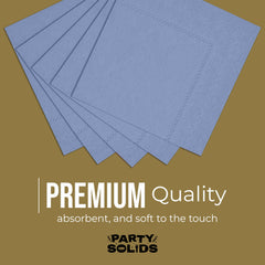 Silver Dinner Napkins | 100 Count