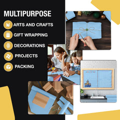 17.75 In. x 110 Ft. Light Blue Kraft Paper Roll